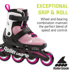 Rollerblade 07221900T9311J-1 Microblade Pink/White 11J-1