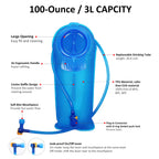 Unigear Hydration Water Bladder Reservoir,2L/2.5L/3L Bpa Free And Taste Free For Backpacking, Biking, Hiking And Camping