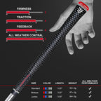Full Choice Rubber Golf Club Grips, Advanced Texture Control And High Feedback Golf Putter Grips