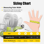 Iucge Rubber Cleaning Gloves Yellow 3 Pairs For Household,Reuseable Dishwashing Gloves For Kitchen(3,Small)