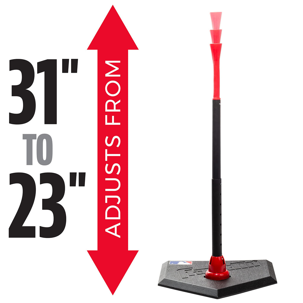 Franklin Sports Kids Teeball Batting Tee - Youth Baseball Tee Stand - Adjustable + Portable Hitting Practice Tee - Mlb Spring Sw