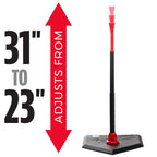 Franklin Sports Kids Teeball Batting Tee - Youth Baseball Tee Stand - Adjustable + Portable Hitting Practice Tee - Mlb Spring Sw