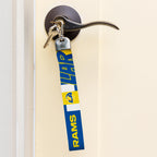 Rico Industries Nfl Football Los Angeles Rams Standard Wrist Lanyard Key Chain, Cute Wristlet Strap Keychain Holder For Women Me