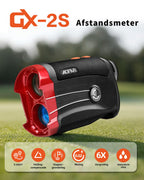 Aofar Gx-2S Golf Rangefinder Slope On/Off, Flag-Lock With Vibration, 600 Yards Range Finder, 6X 25Mm Waterproof, Carrying Case,