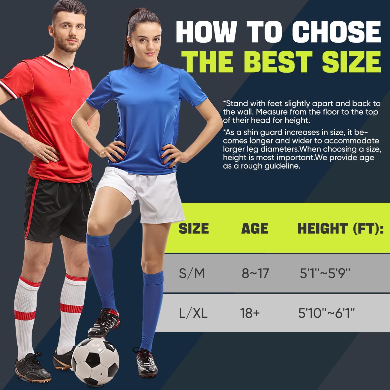 Rawxy Football Soccer Shin Guards With Exceptional Flexible Soft Light Weight - Great For Boys Girls Junior Youth(Neo Lemon,L)