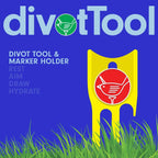 Birdicorn Divot Tool (Blue W/Ball Marker)