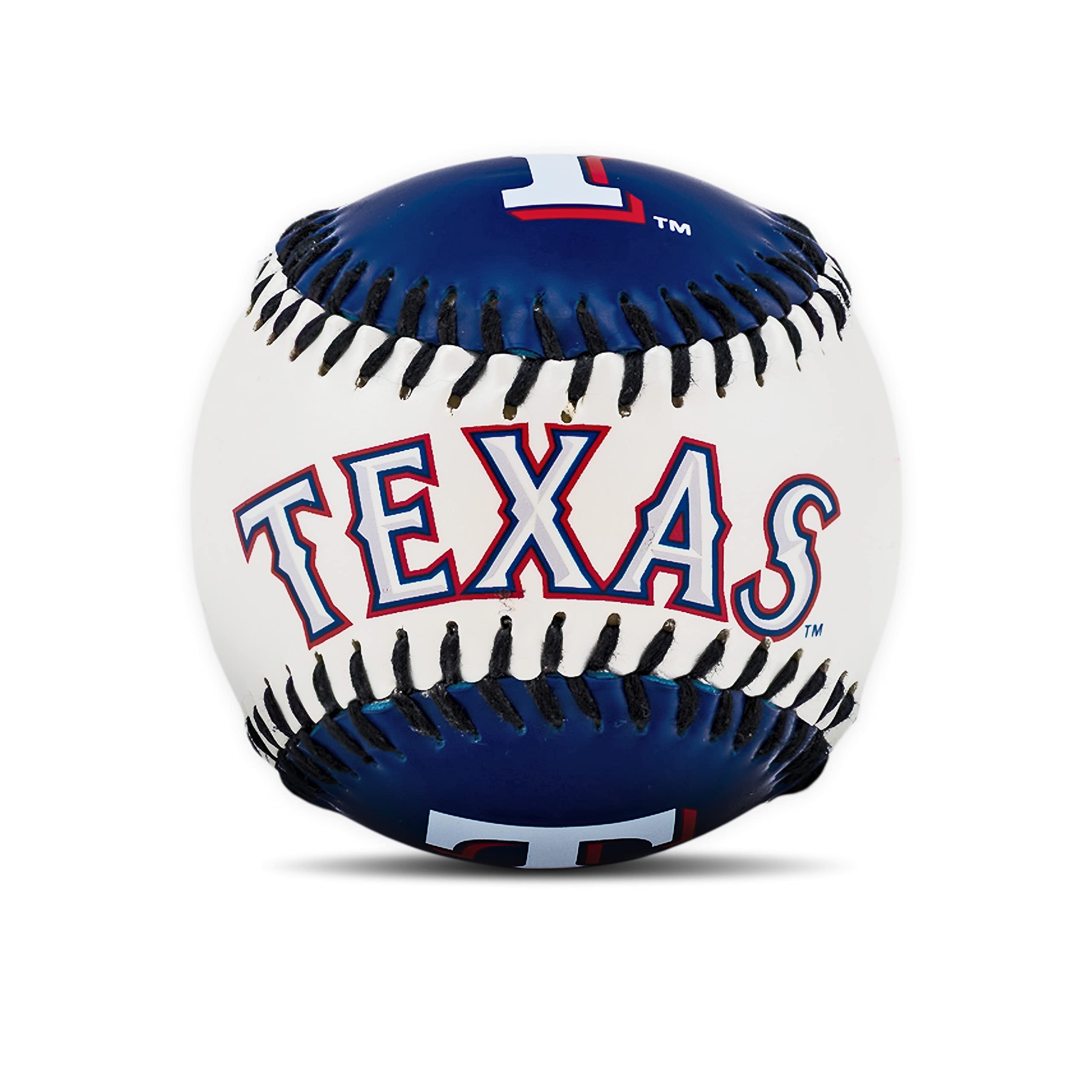 Franklin Sports Texas Rangers Mlb Team Baseball - Mlb Team Logo Soft Baseballs - Toy Baseball For Kids - Great Decoration For De