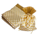 3A FEATURETAIL 13CM X 18CM Small Drawstring Bags Pouches Potli for Gift Wedding Jewelry Packaging Bridal Party Favors for Women 
