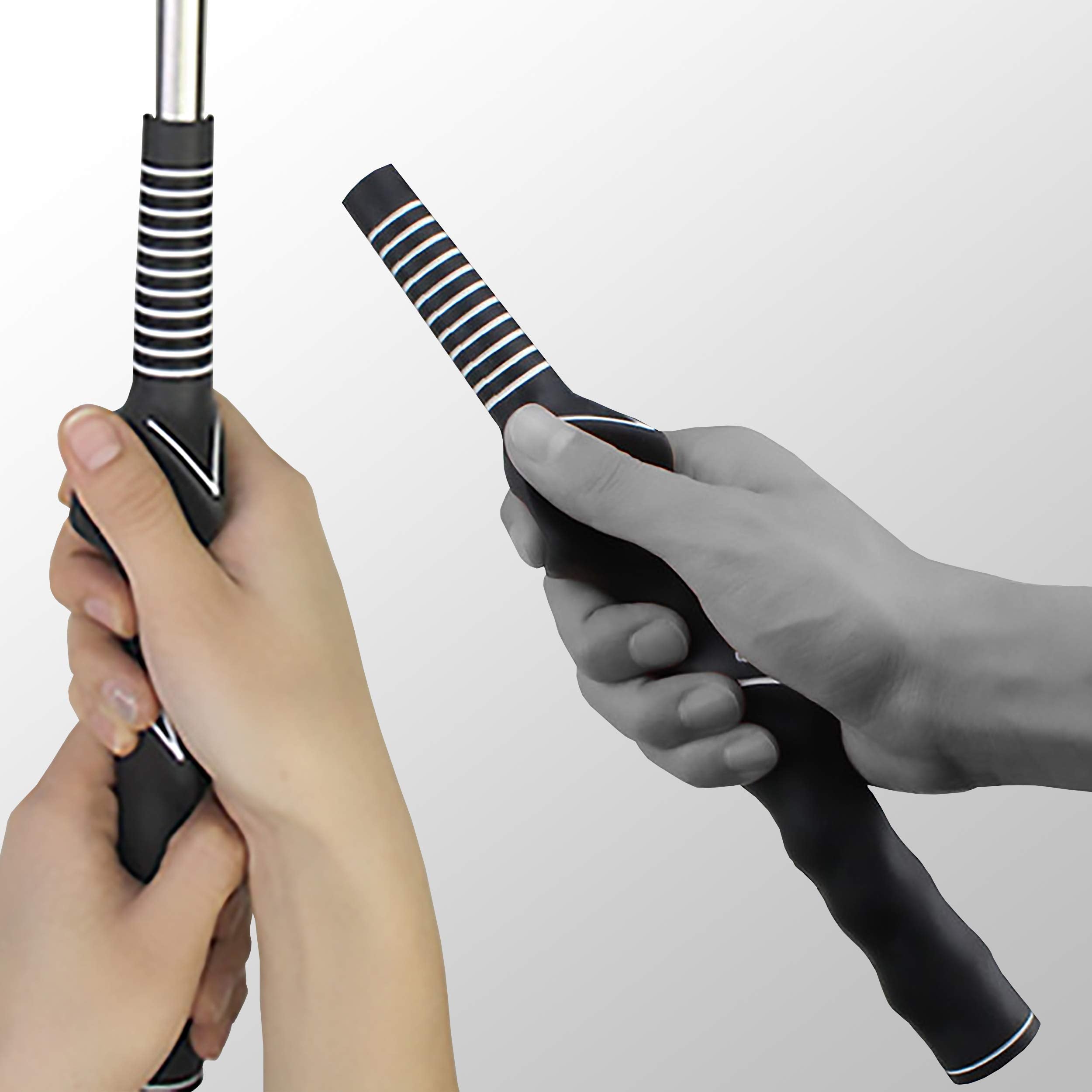 2Pcs Golf Swing Training Grip, Right-Handed Golf Club Grip Trainer, Help Kids And Woman Beginner Learn Correct Grip Posture