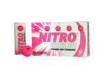 Nitro Long Distance Peak Performance Golf Balls (15Pk) All Levels White Out 70 Compression High Velocity White Hot Core Long Dis