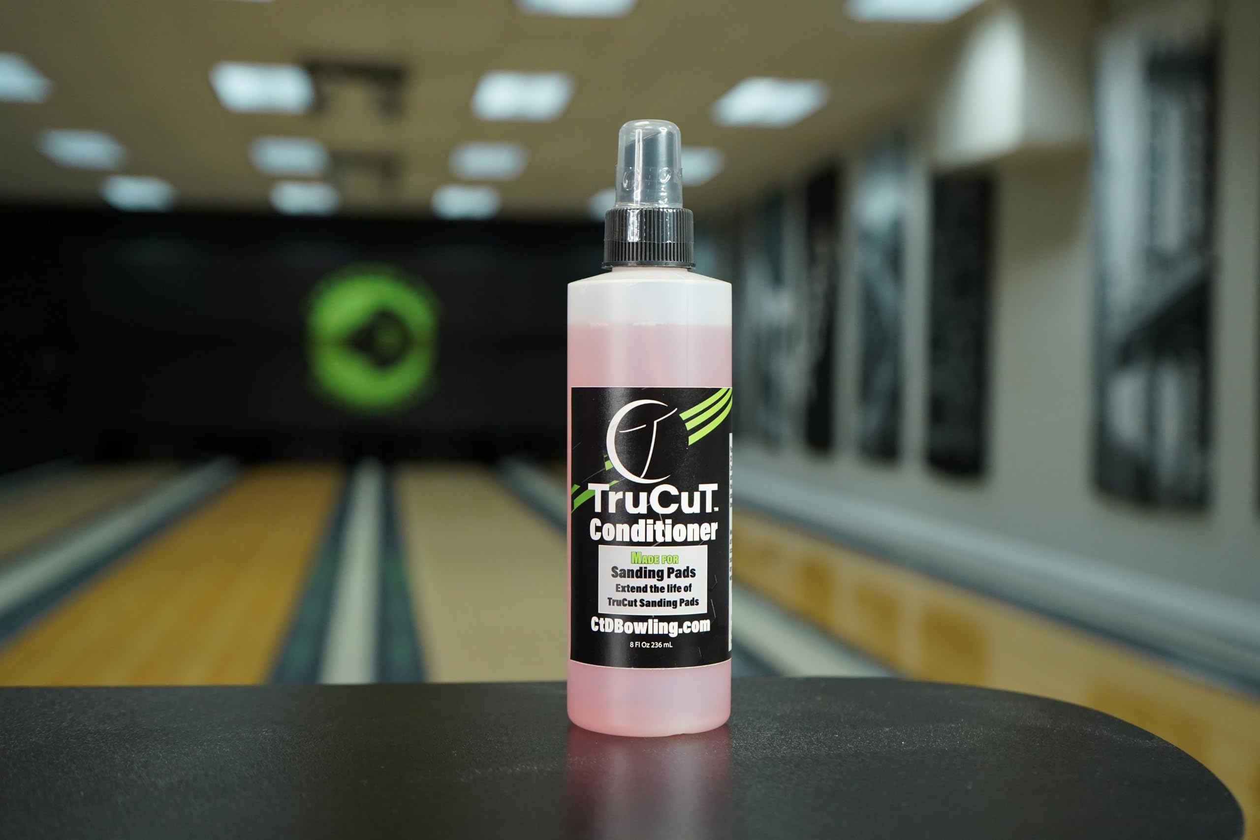 Trucut Conditioner  8 Oz Bottle  Spray For Bowling Ball Sanding Pads  Conditioner Made For Use Sanding Pads  Resurface Bowling B