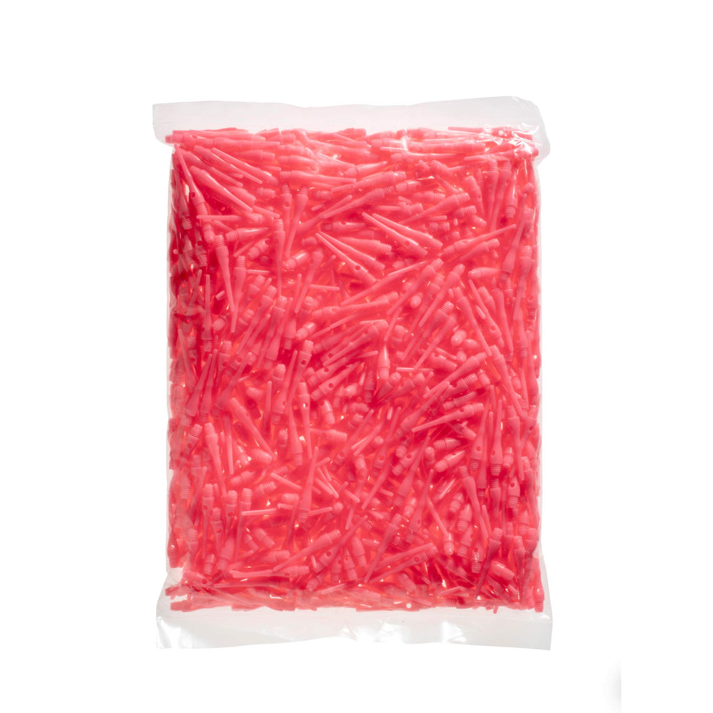 Viper Dart Accessory: Tufflex Iii 2Ba Thread Soft Tip Dart Points, Neon Pink, 100 Pack
