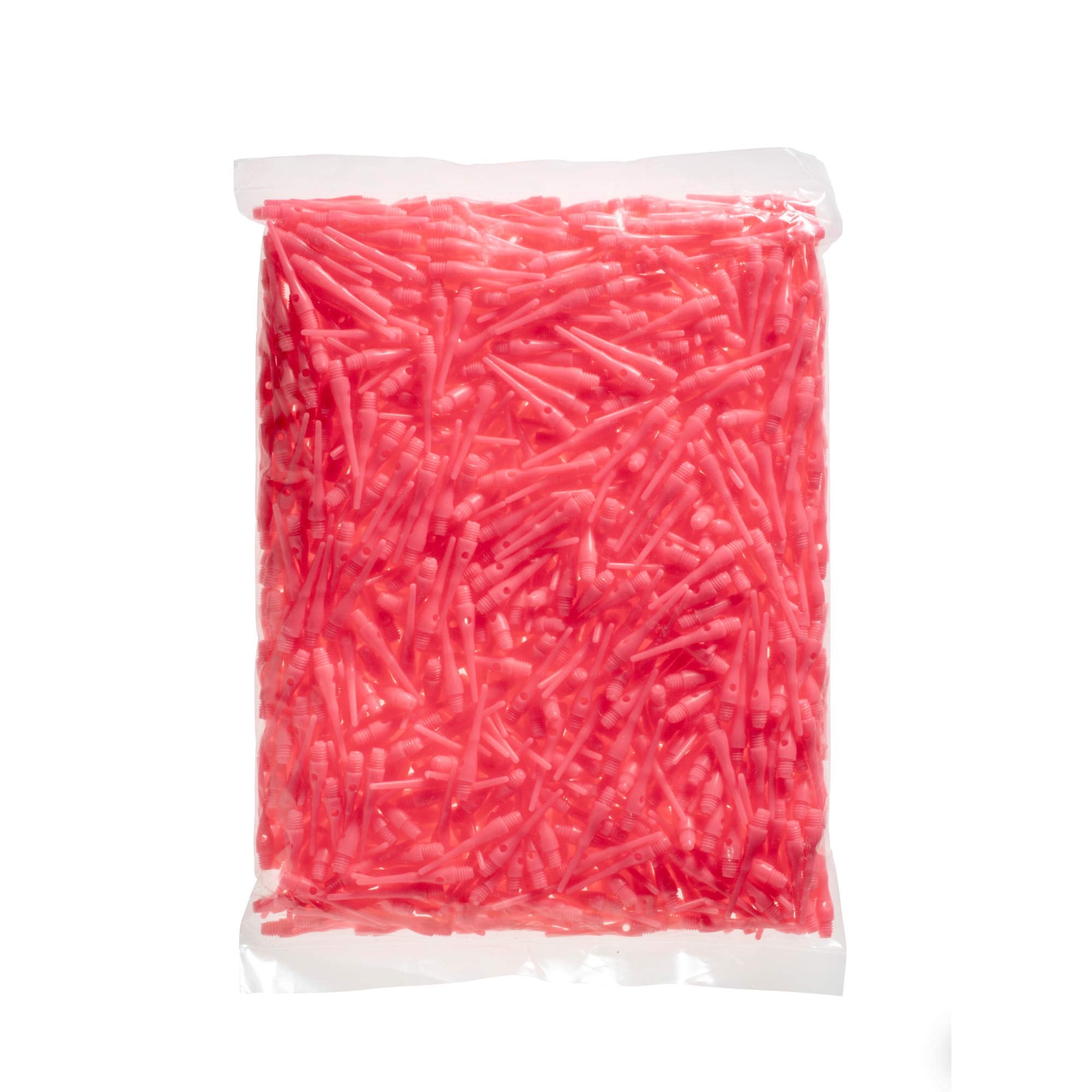 Viper Dart Accessory: Tufflex Iii 2Ba Thread Soft Tip Dart Points, Neon Pink, 100 Pack