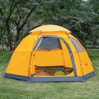Kazoo Outdoor Camping Tent 2/4 Person Waterproof Camping Tents Easy Setup Two/Four Man Tent Sun Shade 2/3/4 People