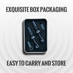 Bwshlf Gray Tubeless Presta Valve Stem 40Mm / 44Mm, Super Light Alloy Presta Valve Stem Kit With Valve Core Remover Tool And Val