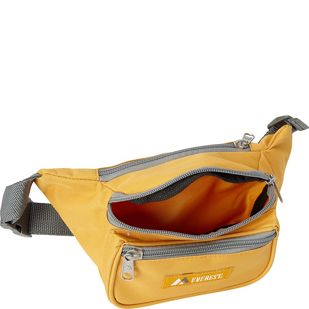 Everest Signature Waist Pack-Standard, Black, One Size
