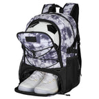 Goloni Soccer Backpack,Basketball bag with Ball Compartment & Shoe Compartment,Backpack for Soccer, Football, Volleyball, Swim, 