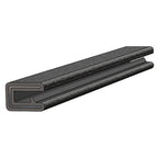 Taco Metals Taco Marine V30-1008B25-1 Flex Trim - 1/2'' X 25' With 1/4'' Opening, Black