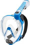 Cressi Duke Dry, Clear/Blue, S/M