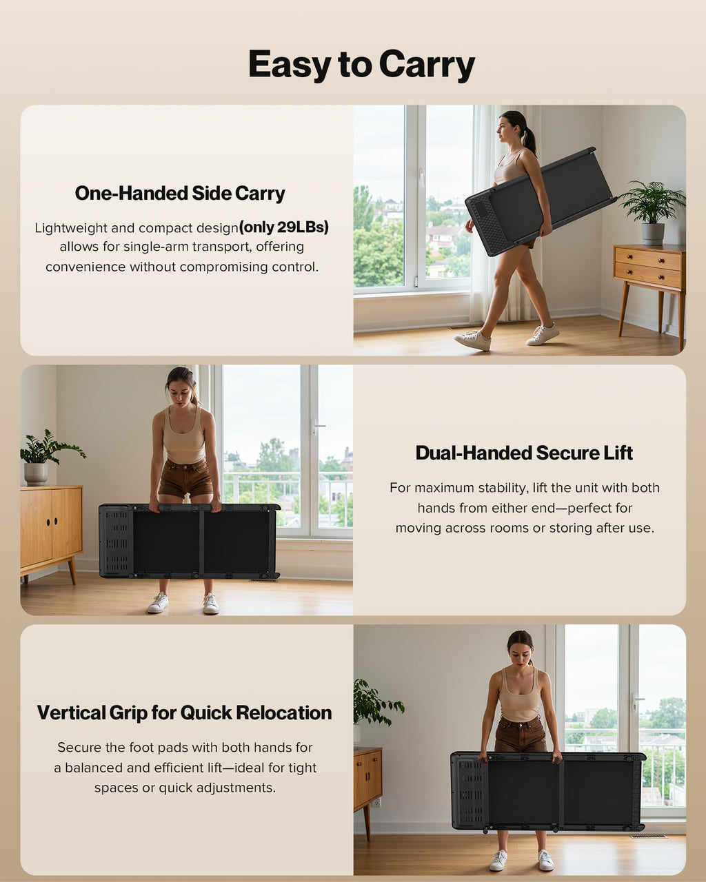 Wellfit 10% Incline Walking Pad, Under Desk Treadmill For Home Office Small, Only 29Lb Lightweight Smart Treadmill With Mute Rem