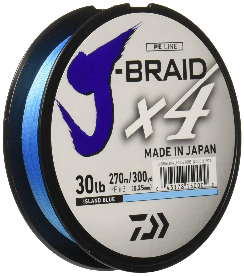 Daiwa Jb4U40-300Ib, Filler Spool, Island Blue, Mono Dia.= 10Lb.