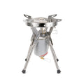 Snow Peak Gigapower Li Stove - Lightweight, Stainless Steel Stove For Outdoor Cooking - Portable Stove Essential For Camping