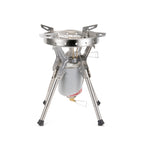 Snow Peak Gigapower Li Stove - Lightweight, Stainless Steel Stove For Outdoor Cooking - Portable Stove Essential For Camping