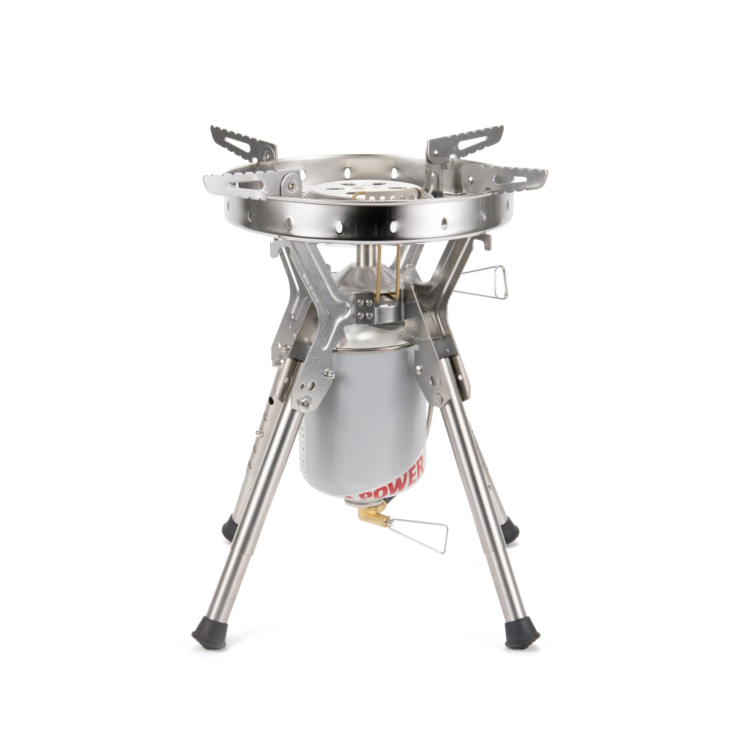 Snow Peak Gigapower Li Stove - Lightweight, Stainless Steel Stove For Outdoor Cooking - Portable Stove Essential For Camping