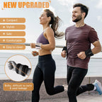 BECOJADDE Ankle Weights Set of 2 (3 lb Each) Adjustable Wrist Weights for Women Men Wearable Arm Leg Weight for Pilates, Running