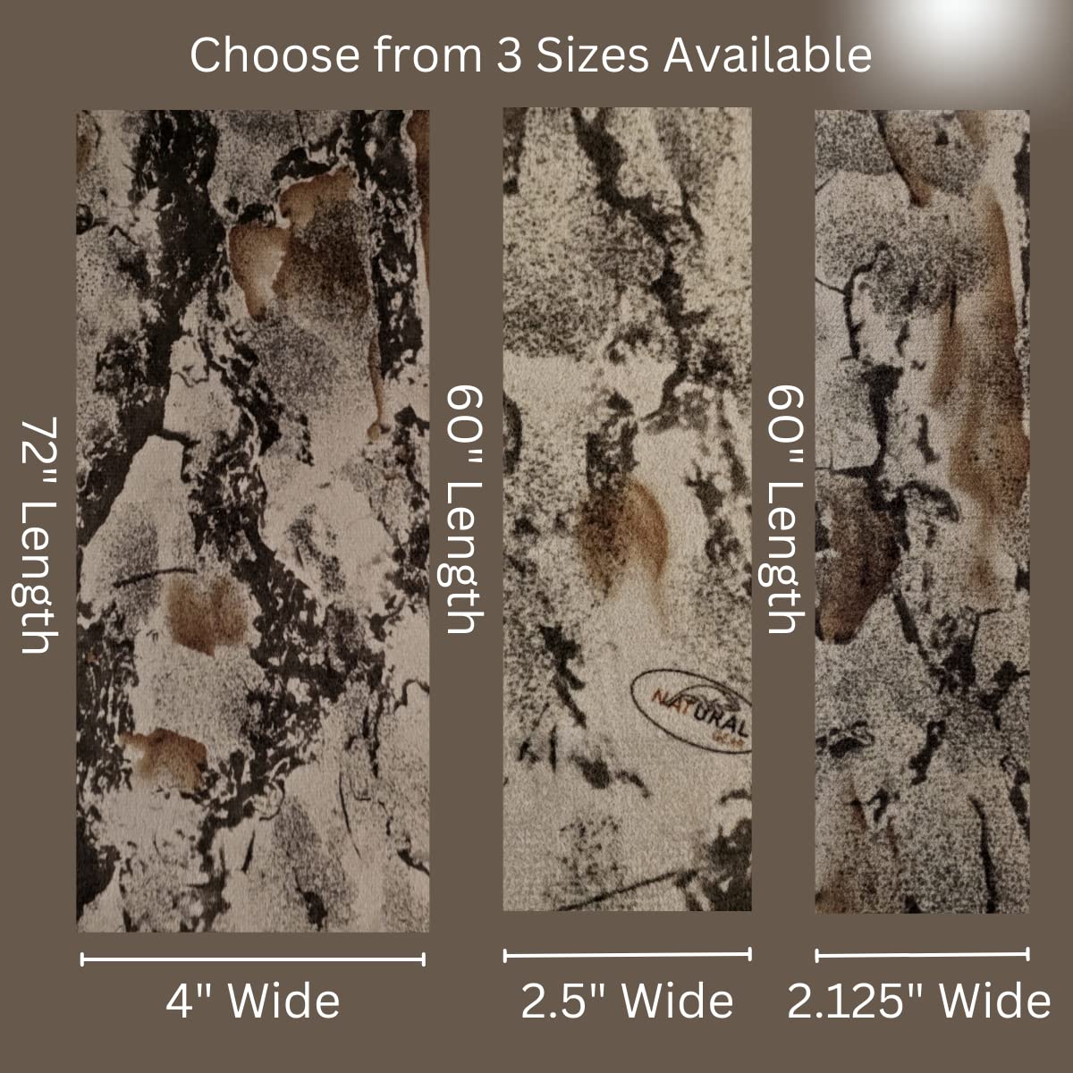 Stealth Strips Natural Gear Camo Silencing Tape | Self Adhesive Silencing Fabric | Great For Quieting All Of Your Metal Hunting