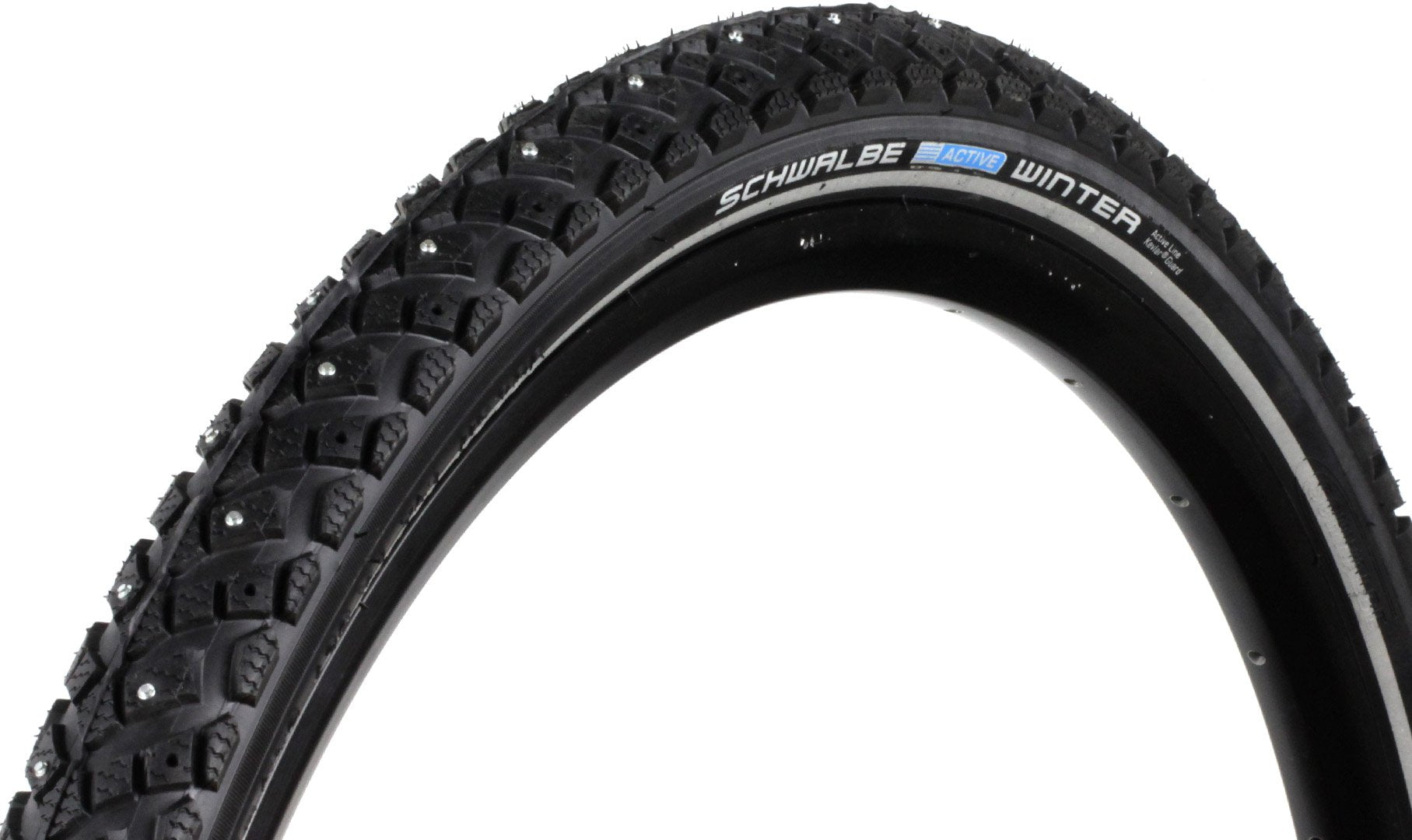 Schwalbe Winter Studded Mountain Bicycle Tire - Wire Bead (Reflex - 700 X 35)