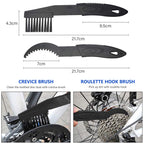 Yimax Bike Chain Cleaner Set, Bicycle Cleaning Kit Chain Lube And Cleaning Spray Biodegradable Bike Chain Lubricant With Brushes
