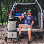 Rockbros Backpack Cooler Bag Insulated Leak-Proof Soft Cooler Waterproof 30 Can Portable Large Backpack With Cooler For Camping,