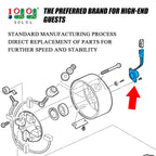 Iq High Speed Golf Cart Magnet For Club Car Ds/Precedent/Tempo Speed Sensor 48V Electric Golf Cart