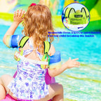 Elejolie Toddler Swim Vest For Child Learn Swiming Training,Infant Safety Swimmies Aid Jacket For Kids 2 3 4 5 6 Years Old,Arm W