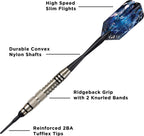 Viper Silver Thunder Soft Tip Darts, 2 Knurled Bands, 18 Grams