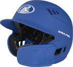 Rawlings | R16 Reversible Ext | Matte Batting Helmet | Reversible Face Guard | Junior | Matte Royal Junior (6 3/8'' - 7 1/8'')