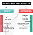 Dmoose Fitness Flex Bar (Red-Light)
