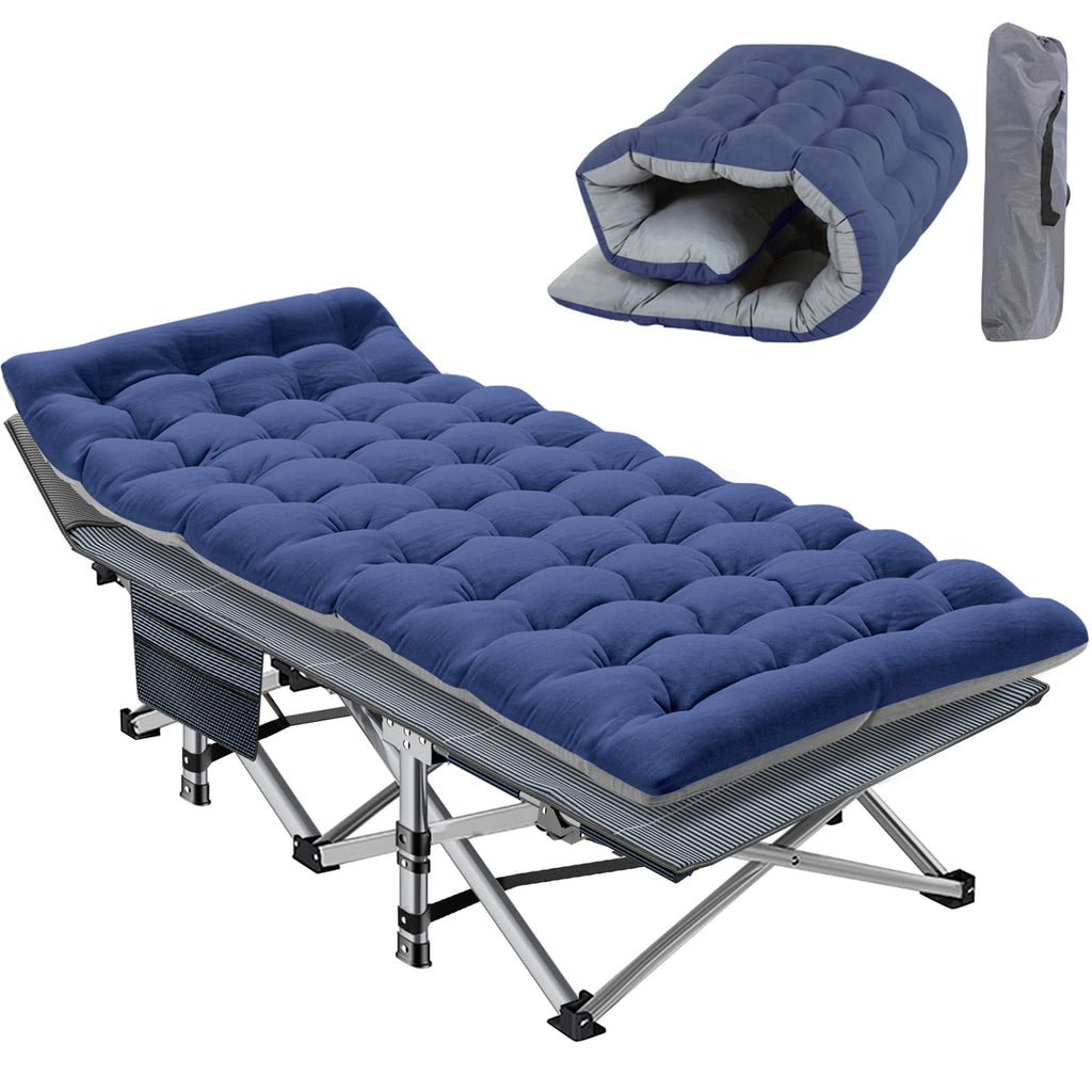 Slsy Folding Camping Cot, Folding Cot Camping Cot For Adults Portable Folding Outdoor Cot With Carry Bags For Outdoor Travel Cam