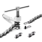 Hotop 8 Pairs Bicycle Missing Link For 6, 7, 8, 9, 10 Speed Chain, Silver, Reusable (10 Speed)