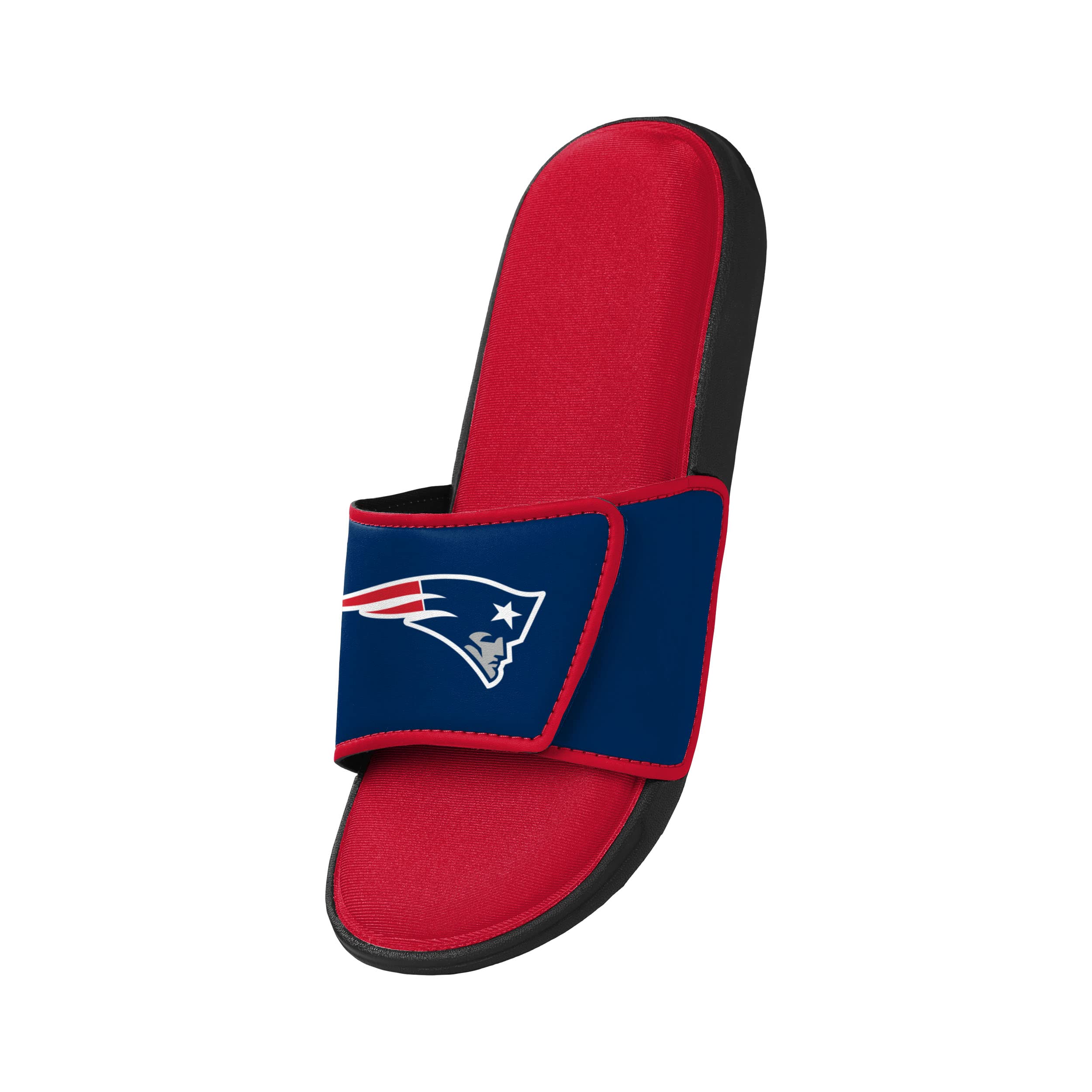 FOCO New England Patriots NFL Mens Foam Sport Slide - L
