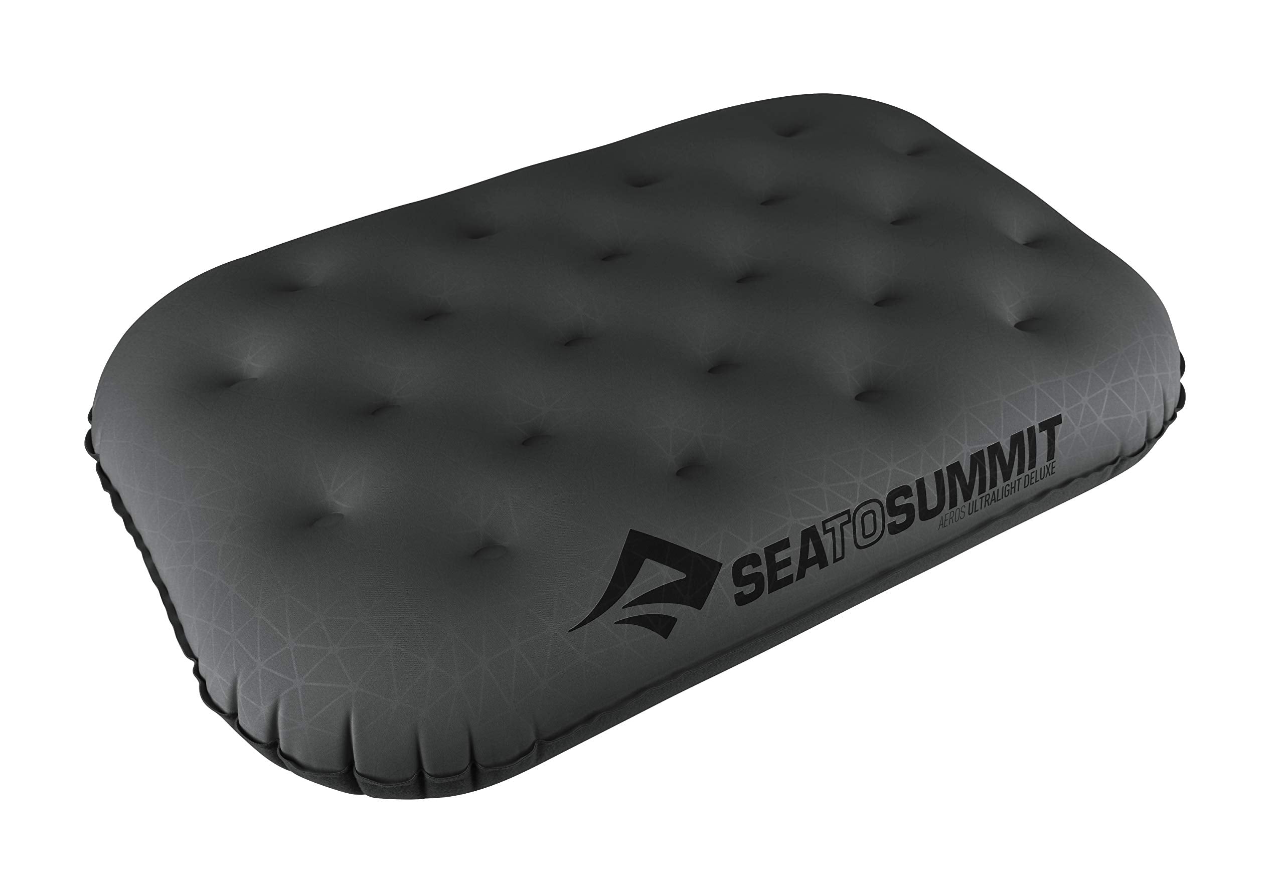 Sea To Summit Aeros Ultralight Inflatable Camping And Travel Pillow, Deluxe (22 X 14), Grey