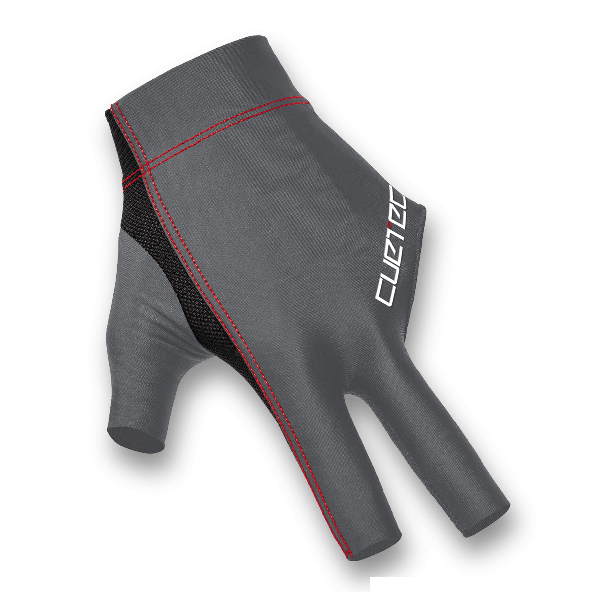 Cuetec AXIS Pool/Billiards Gray Glove; Left Bridge Hand, Large