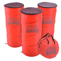 GoSports XTRAMAN Blocker Pop-Up Defenders 3 Pack - Large Size Multi-Sport Blocking Dummy - Training Equipment for Basketball, Fo