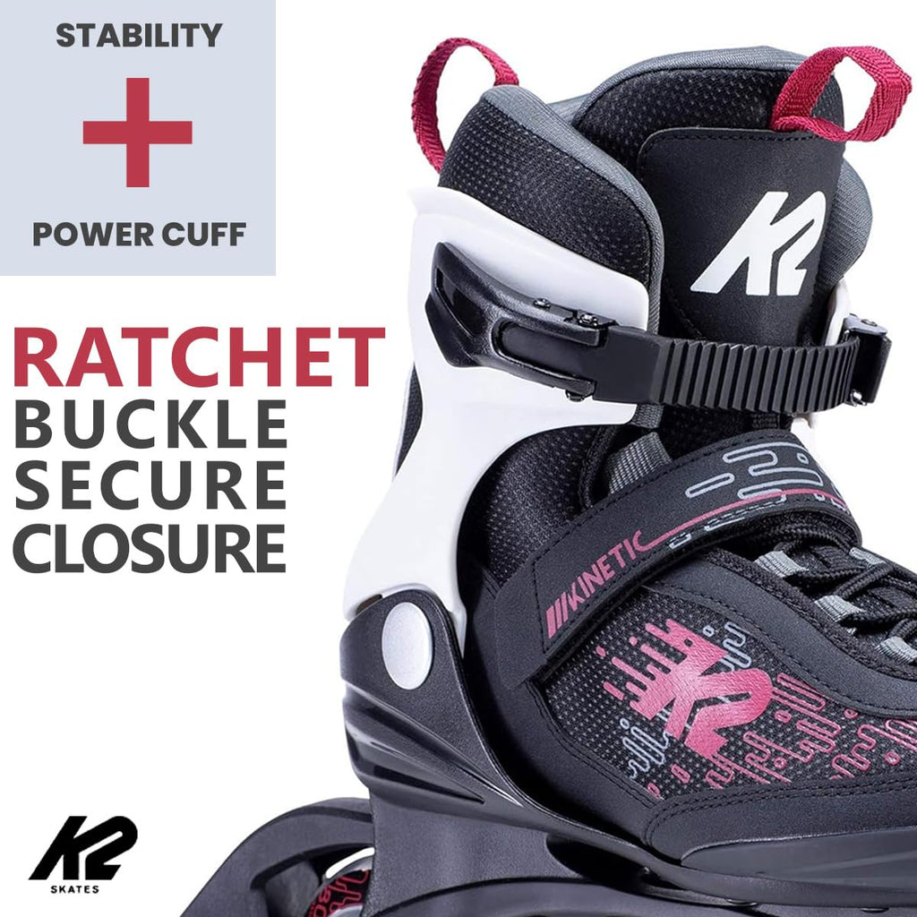 K2 Skate Women'S Kinetic 80 Inline Skate, 7