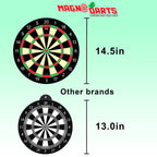 Magnetic Dart Board Game - 12Pcs Kids Magnetic Darts Boys Toys Gifts Indoor Outdoor Games For Family And Friends - Safe Dart Gam