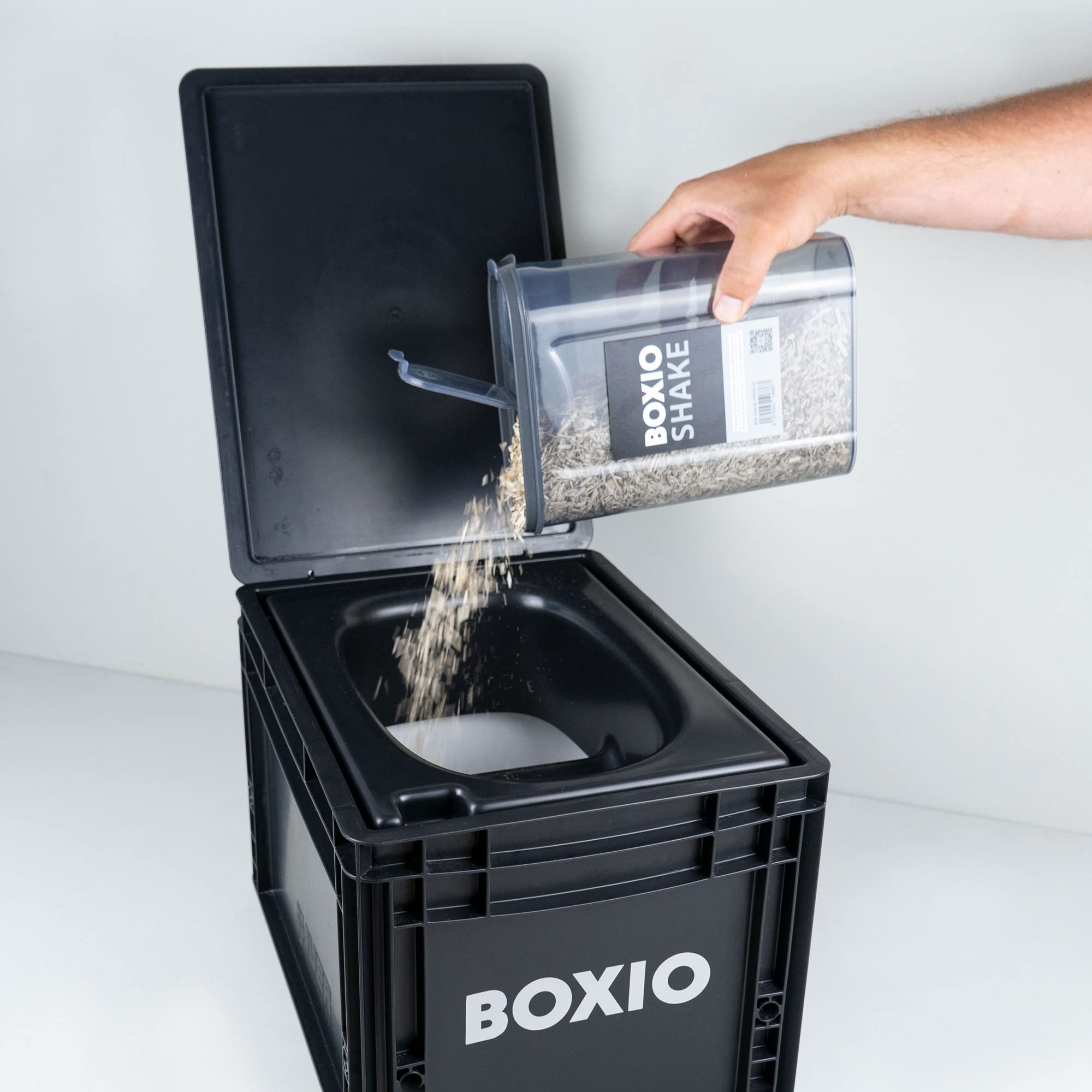 Boxio Portable Toilet - Convenient Camping Toilet Compact, Safe, And Personal Composting Toilet With Convenient Disposal For Cam