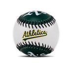 Franklin Sports Oakland Athletics Mlb Team Baseball - Mlb Team Logo Soft Baseballs - Toy Baseball For Kids - Great Decoration Fo
