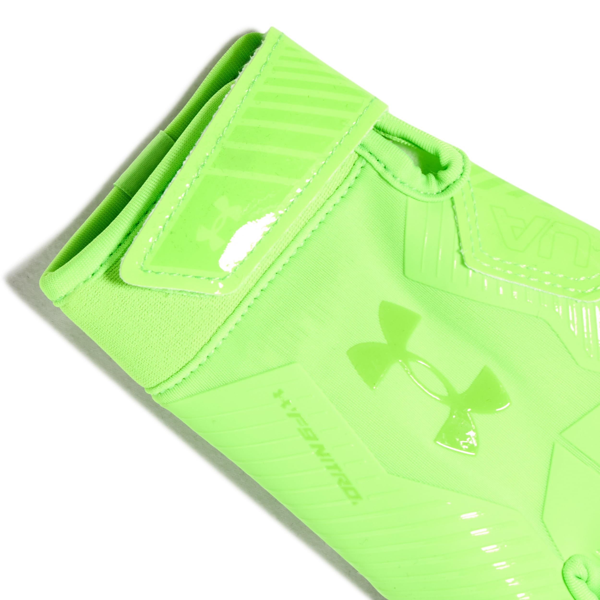 Under Armour Boys F9 Novelty Football Gloves, (389) Hyper Green/Cyber Green/Hyper Green, Small