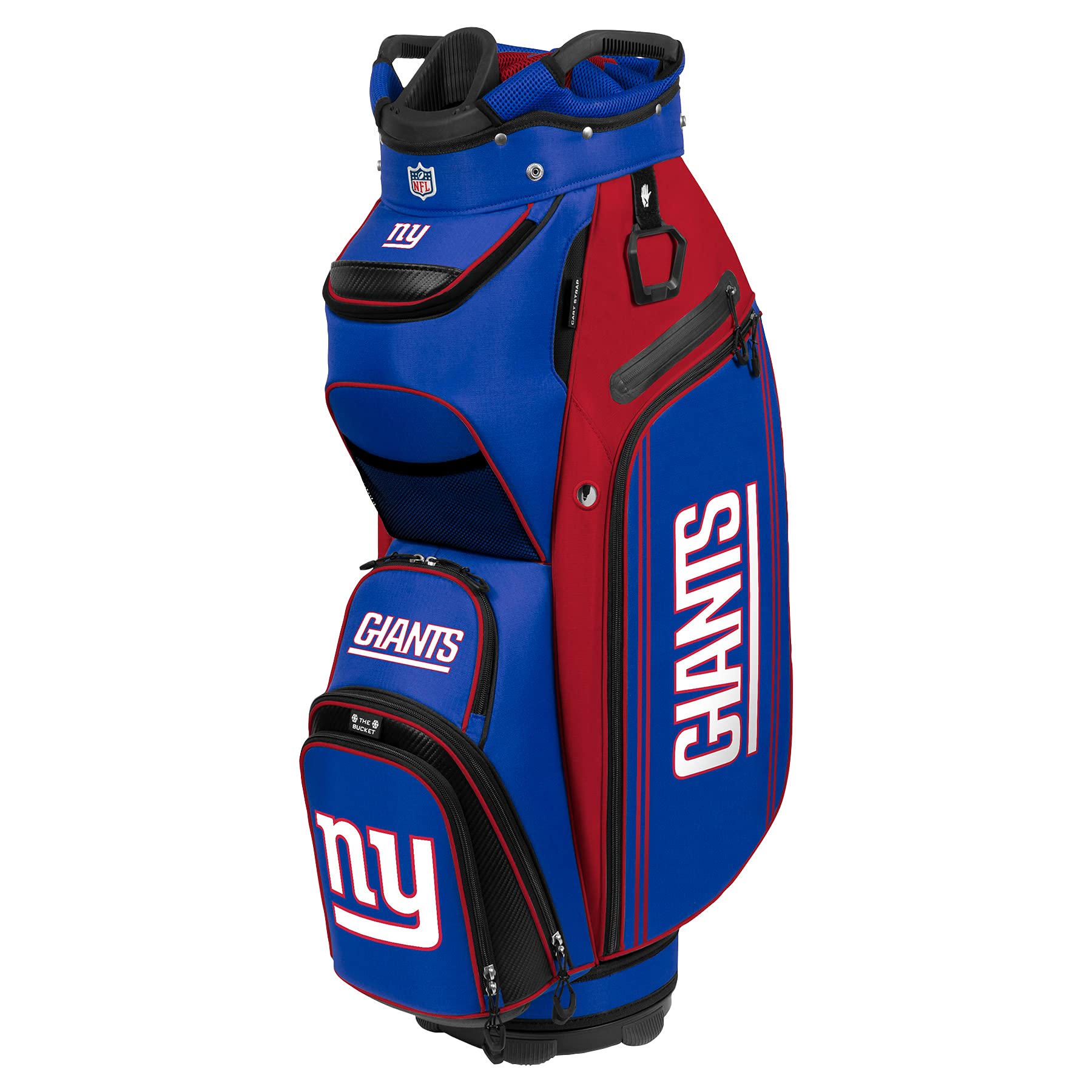 New York Giants Bucket III Cooler Cart Golf Bag